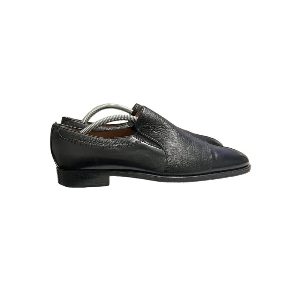 Stemar Black Loafers Size 8